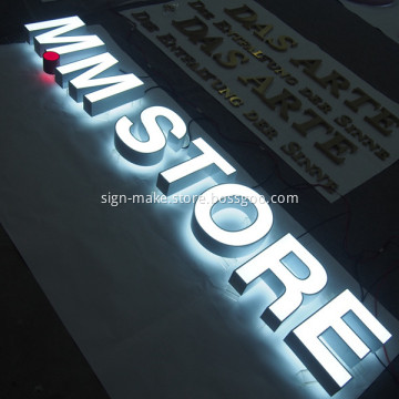Professional Signs Metal Sign Letters Wall Logo Custom